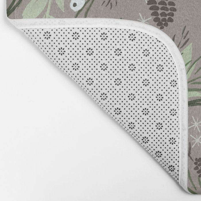Christmas Foliage - Earth Bath Mat Gallery Image 2