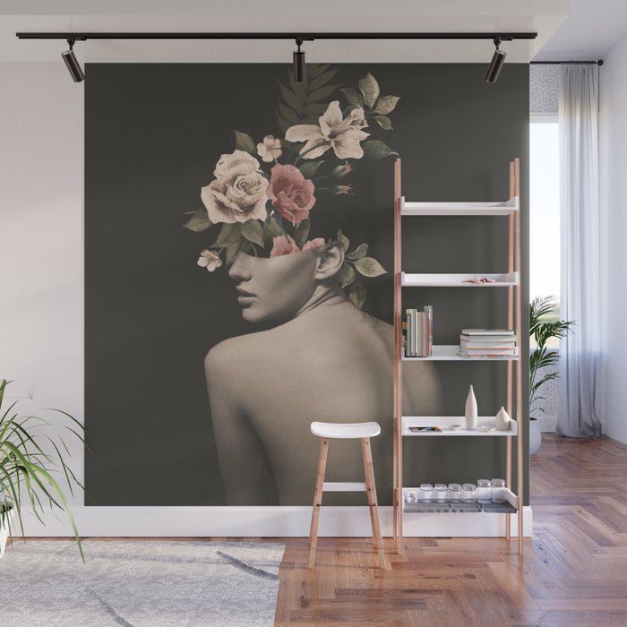 Night Garden 6 Wall Mural Gallery Image 1