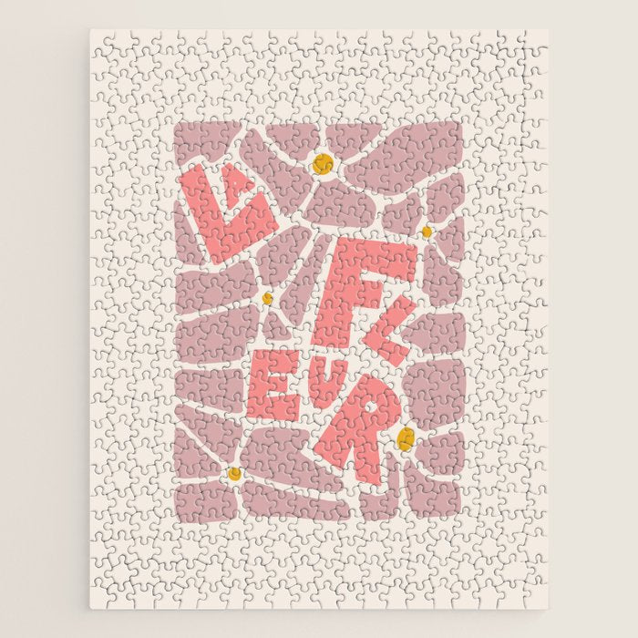 La Fleur French Flower Jigsaw Puzzle Gallery Image 1
