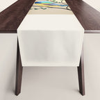 Abstract Flight 23 Table Runner Gallery Image 1