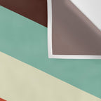 Renpet - Colorful Classic Abstract Minimal Retro 70s Style Stripes Design Wall Tapestry Gallery Image 3
