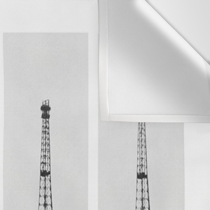 1888-1889 The Rise of the Eiffel Tower Construction Sequence black and white photography Wall Tapestry Gallery Image 3