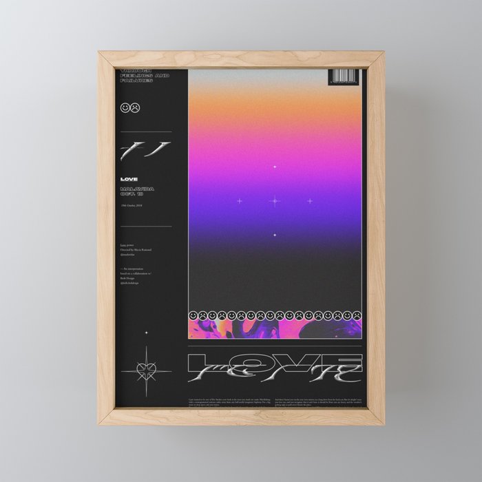 SHADES â¤ LOVE Mini Art Print Gallery Image 1
