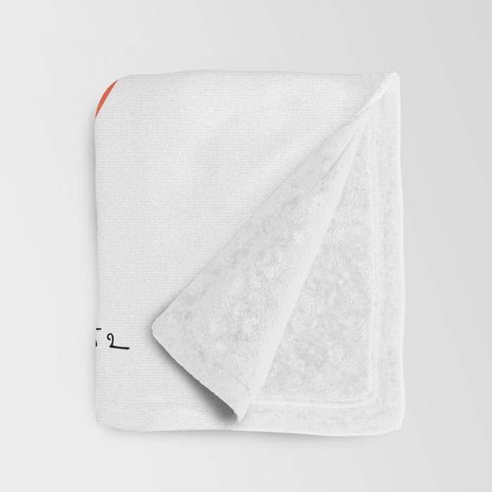 Matisse - Papiers Découpés (Cut Out Papers) 1952 Artwork Throw Blanket Gallery Image 3