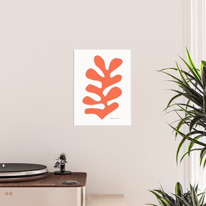 Matisse - Papiers Découpés (Cut Out Papers) 1952 Artwork Poster Gallery Image 2