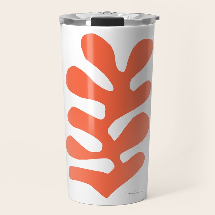 Matisse - Papiers Découpés (Cut Out Papers) 1952 Artwork Travel Mug Gallery Image 1