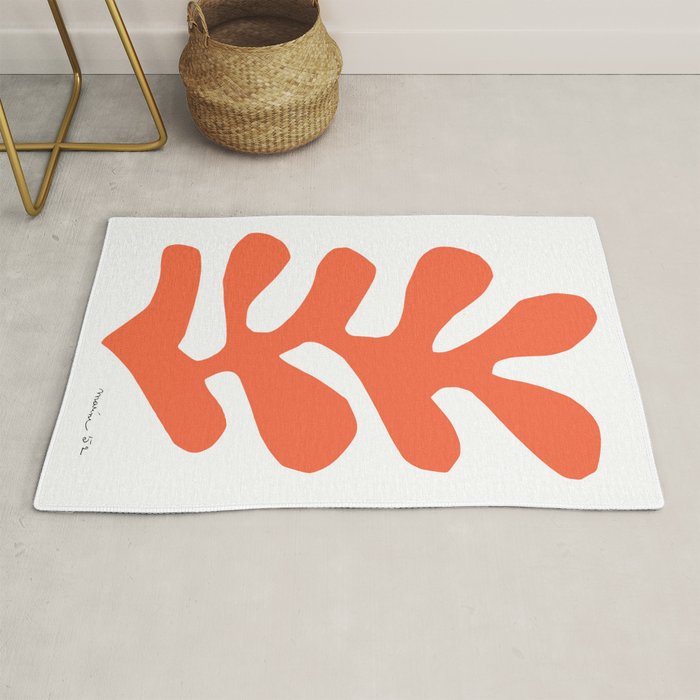 Matisse - Papiers Découpés (Cut Out Papers) 1952 Artwork Rug Gallery Image 1