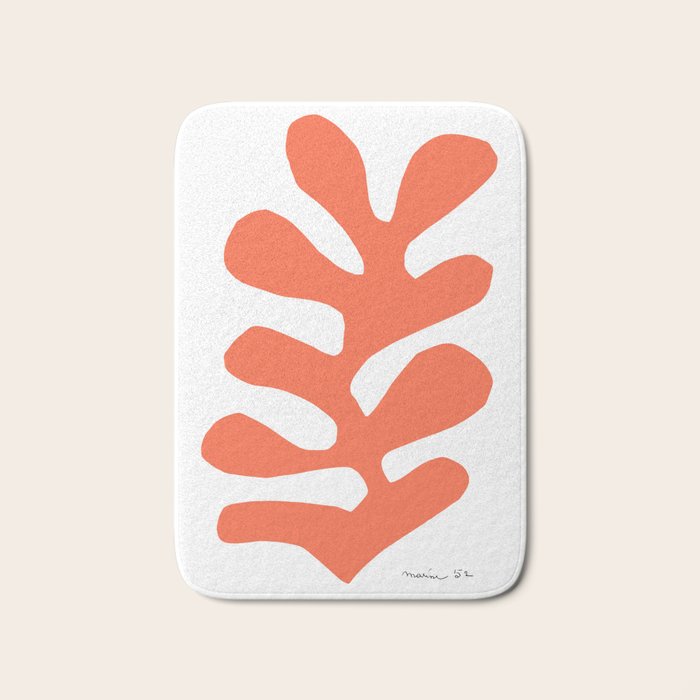 Matisse - Papiers Découpés (Cut Out Papers) 1952 Artwork Bath Mat Gallery Image 1