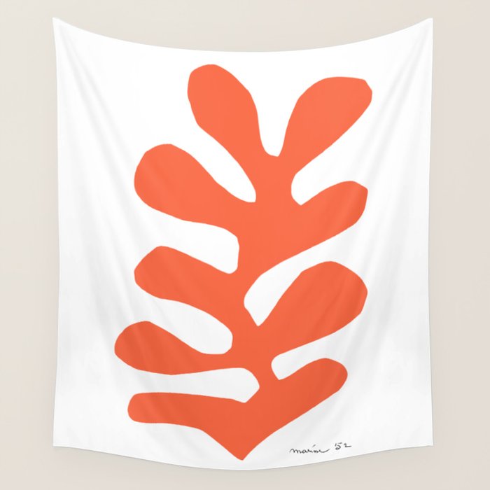 Matisse - Papiers Découpés (Cut Out Papers) 1952 Artwork Wall Tapestry Gallery Image 1