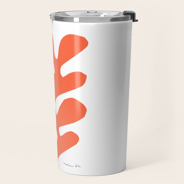 Matisse - Papiers Découpés (Cut Out Papers) 1952 Artwork Travel Mug Gallery Image 2
