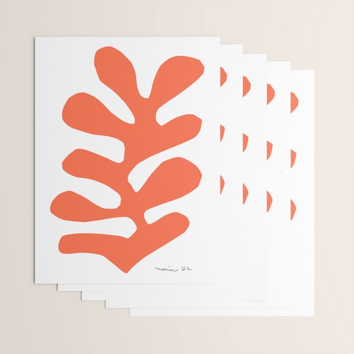 Matisse - Papiers Découpés (Cut Out Papers) 1952 Artwork Wrapping Paper Gallery Image 3