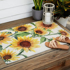 Sunflowers Outdoor Rug Gallery Image 2