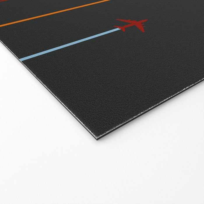 Retro Airplanes 07 Welcome Mat Gallery Image 2