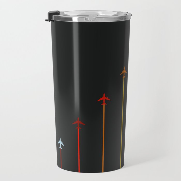 Retro Airplanes 07 Travel Mug Gallery Image 3
