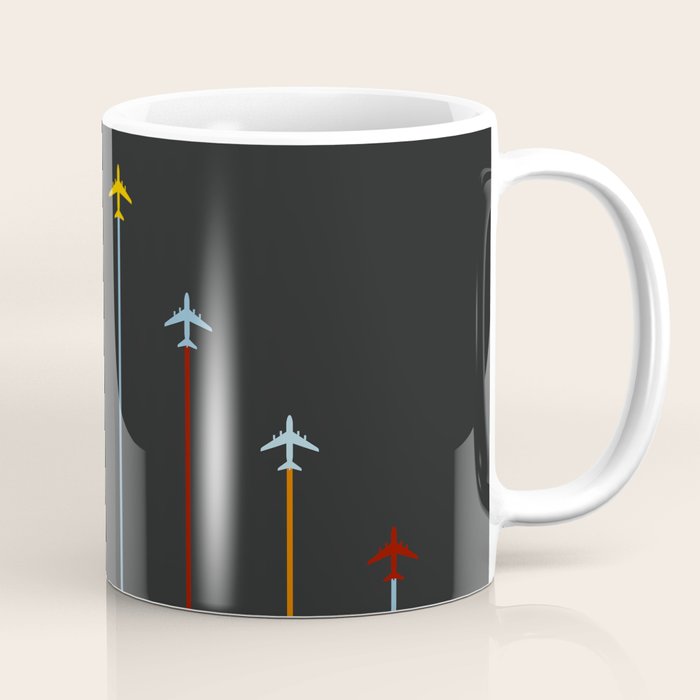 Retro Airplanes 07 Coffee Mug Gallery Image 1