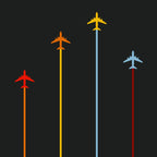 Retro Airplanes 07 Coffee Mug Gallery Image 2