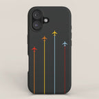 Retro Airplanes 07 iPhone Case Gallery Image 1