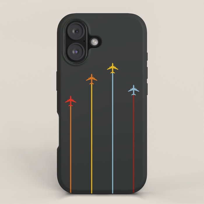 Retro Airplanes 07 iPhone Case Gallery Image 1