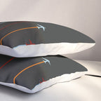 Retro Airplanes 07 Pillow Sham Gallery Image 3