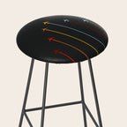 Retro Airplanes 07 Stool Gallery Image 2