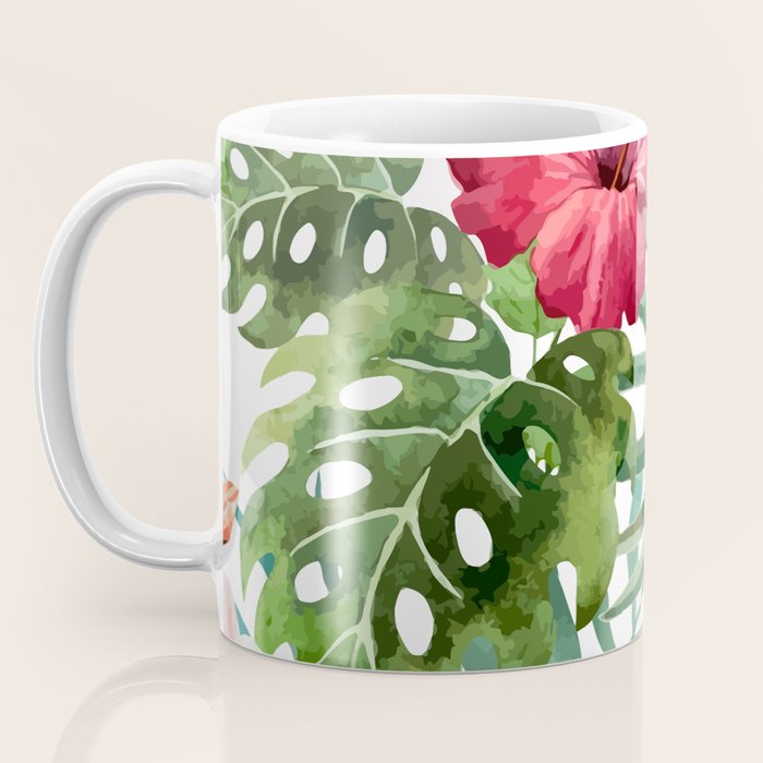 tropical hibiscus Coffee Mug Gallery Image 3