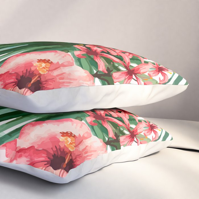 tropical hibiscus Pillow Sham Gallery Image 3