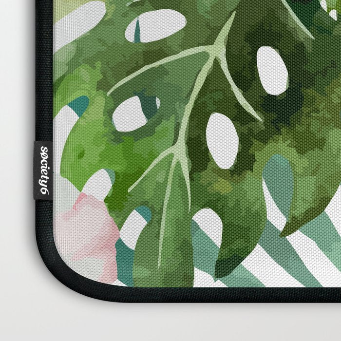 tropical hibiscus Laptop Sleeve Gallery Image 3