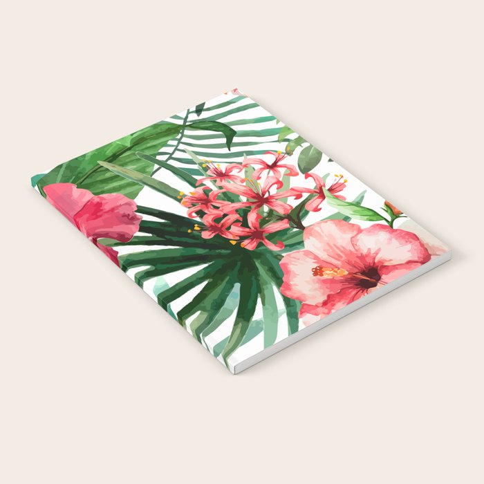 tropical hibiscus Notebook Gallery Image 2