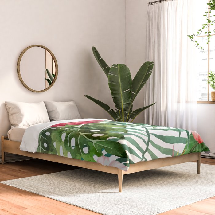 tropical hibiscus Comforter Gallery Image 2