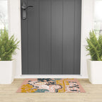 Stockholm garden day blush Welcome Mat Gallery Image 3