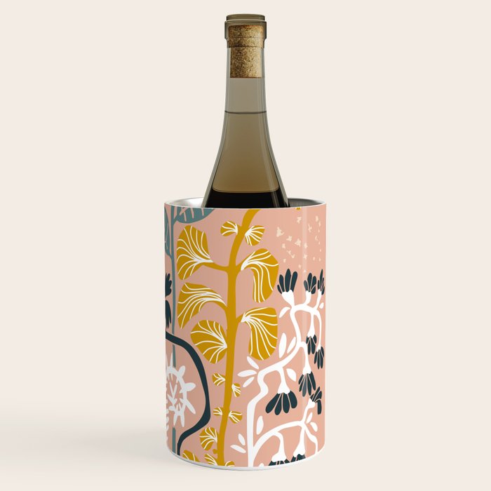 Stockholm garden day blush Wine Chiller Gallery Image 3