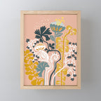 Stockholm garden day blush Mini Art Print Gallery Image 1