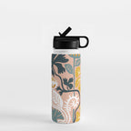 Stockholm garden day blush Water Bottle Gallery Image 1