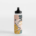 Stockholm garden day blush Water Bottle Gallery Image 3