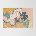 Stockholm garden day blush Rug Gallery Image 2