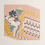 Stockholm garden day blush Wrapping Paper Gallery Image 3