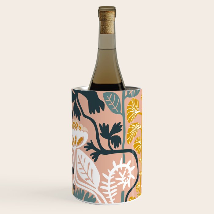 Stockholm garden day blush Wine Chiller Gallery Image 1
