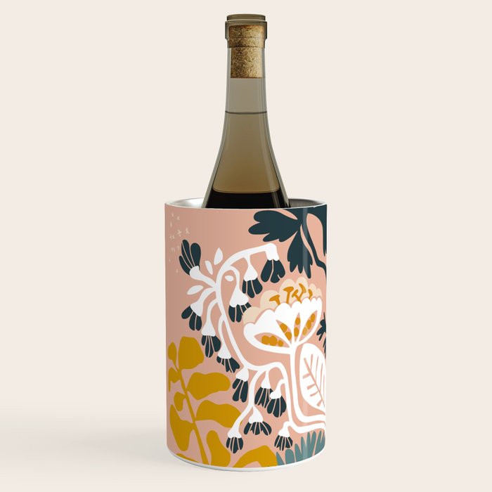 Stockholm garden day blush Wine Chiller Gallery Image 2