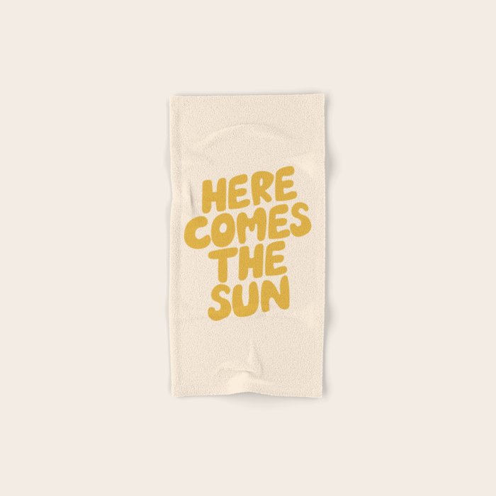 Here Comes the Sun Bath Towel Gallery Image 1