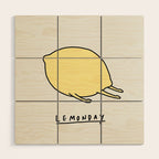 Lemonday Wood Wall Art Gallery Image 1