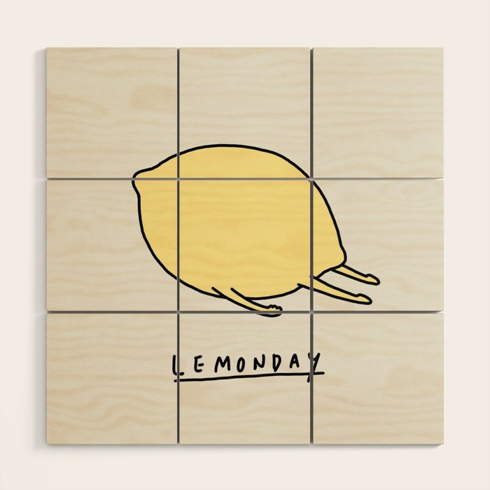 Lemonday Wood Wall Art Gallery Image 1