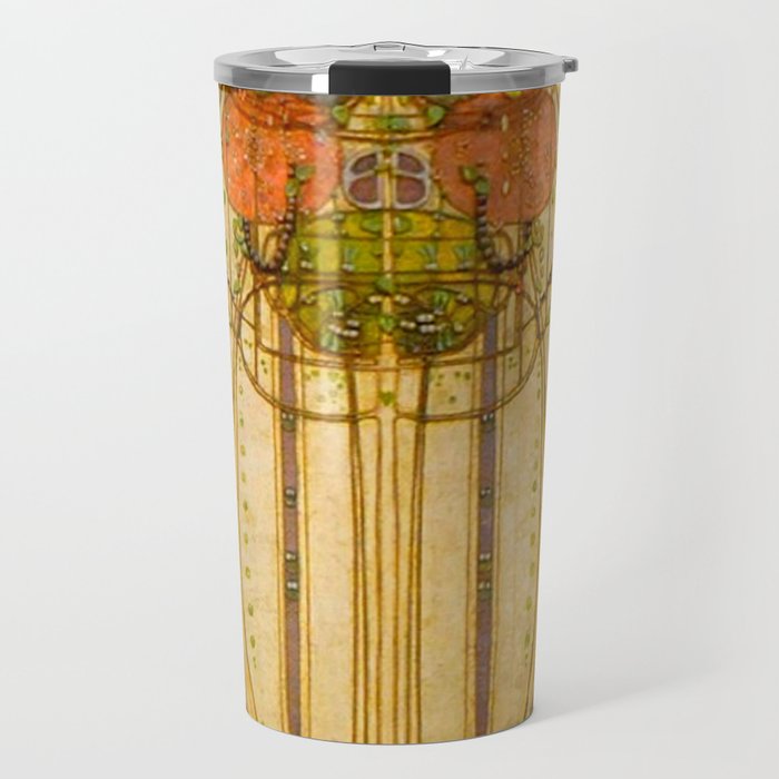 Charles Rennie Mackintosh , The Wassail , 1900 Travel Mug Gallery Image 1