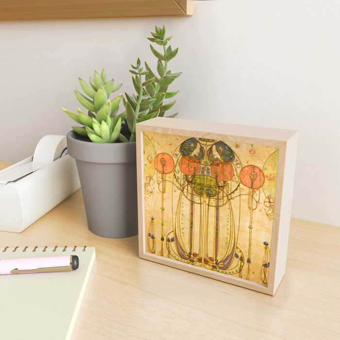 Charles Rennie Mackintosh , The Wassail , 1900 Mini Art Print Gallery Image 2