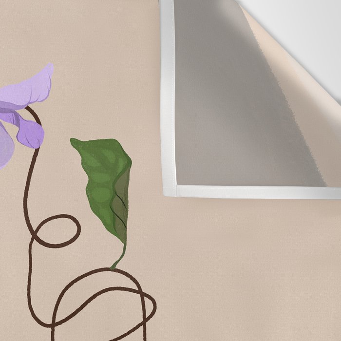 Floral Arrangement Wall Tapestry Gallery Image 3