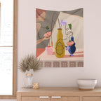 Floral Arrangement Wall Tapestry Gallery Image 2