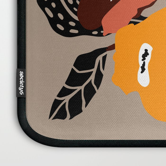 outside in my garden by sun Laptop Sleeve Gallery Image 3