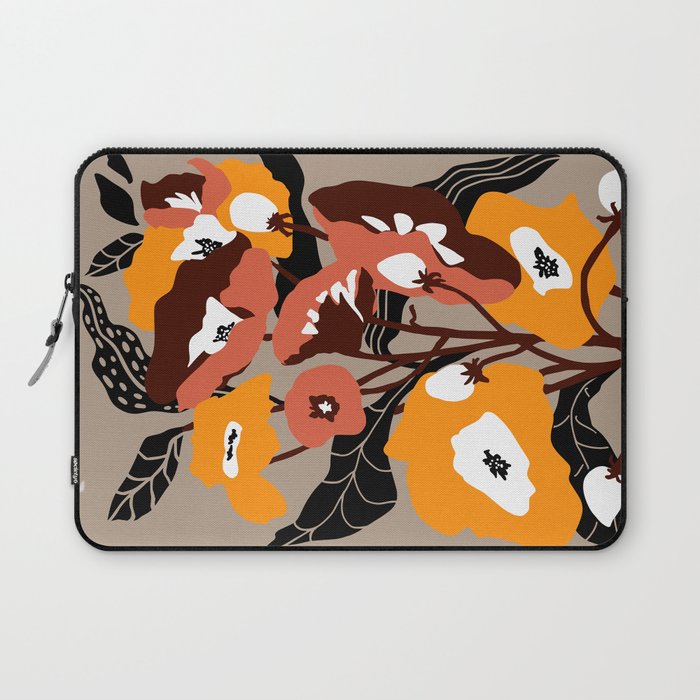 outside in my garden by sun Laptop Sleeve Gallery Image 1