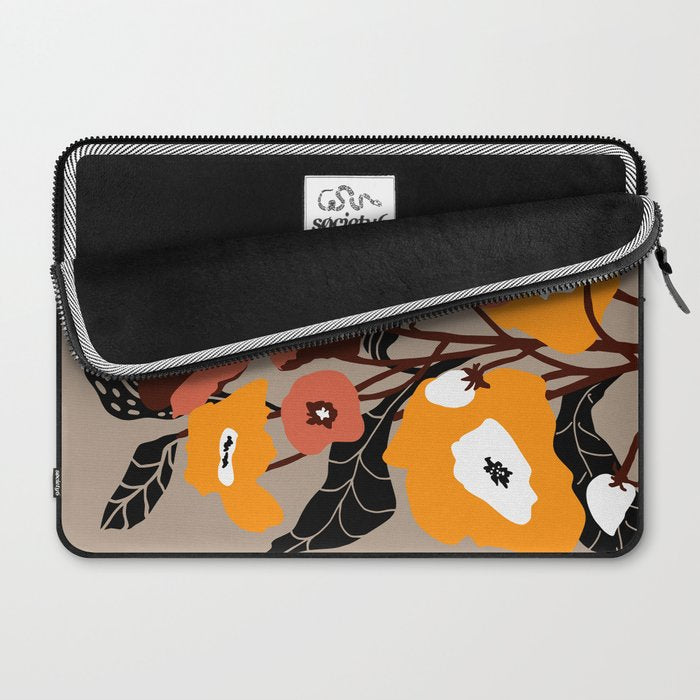 outside in my garden by sun Laptop Sleeve Gallery Image 2