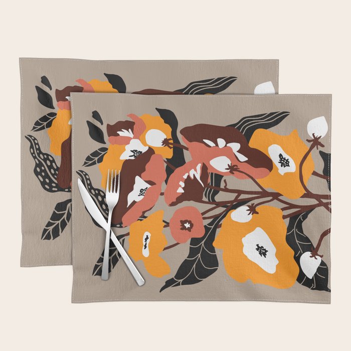 outside in my garden by sun Placemat Gallery Image 1
