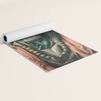 One Love, One World, A Vision of Unity, Tigers Art Yoga Mat Gallery Image 2